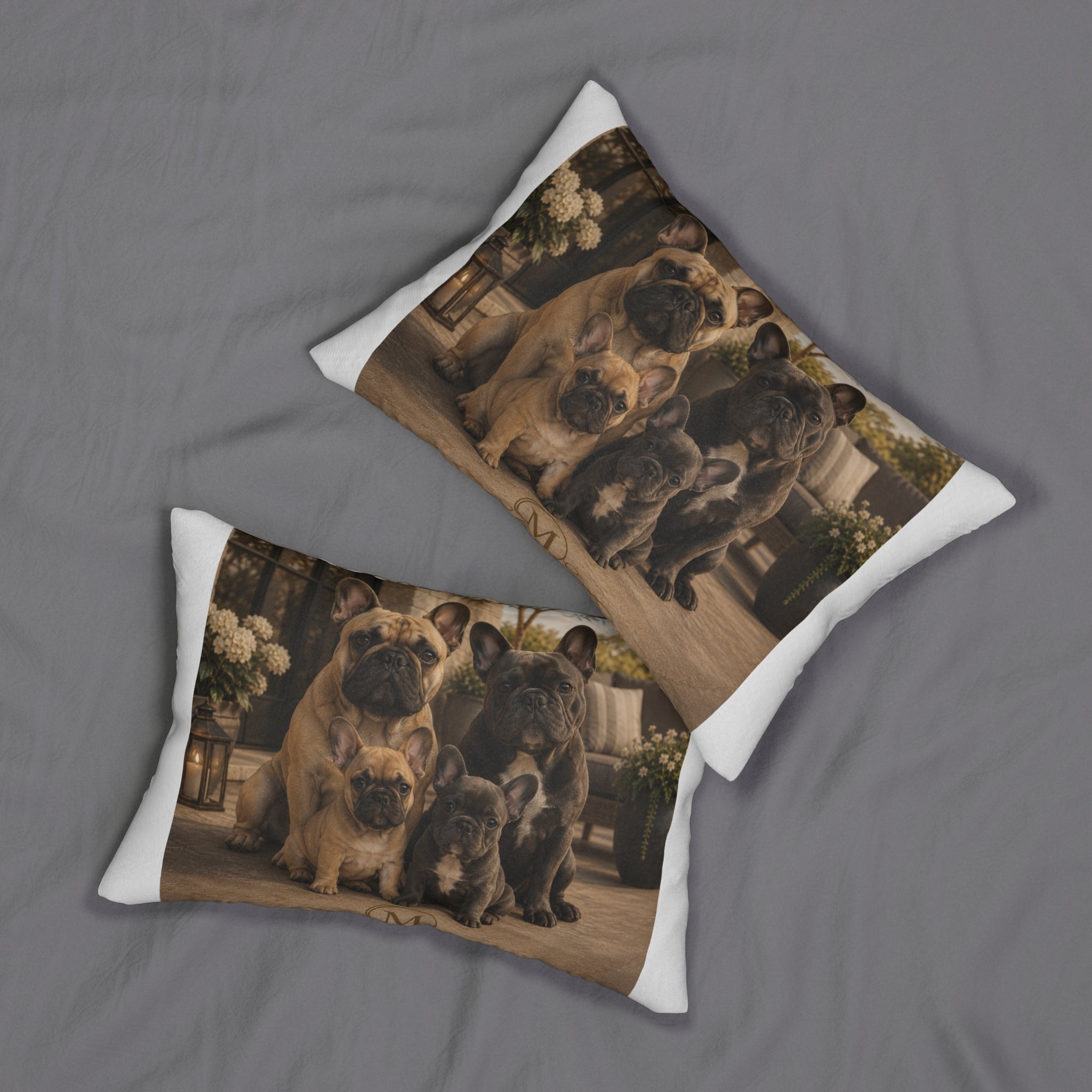 Spun Polyester Lumbar Pillow