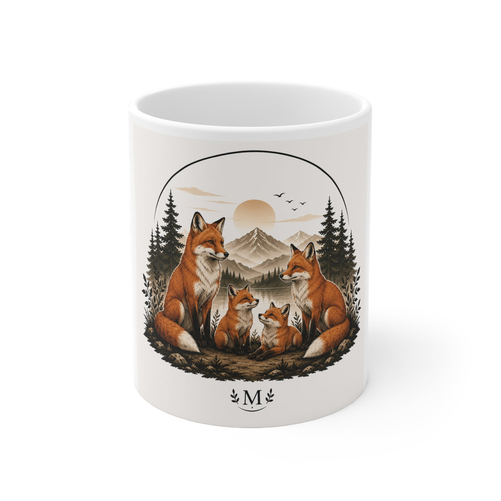 White Ceramic Mug, 11oz