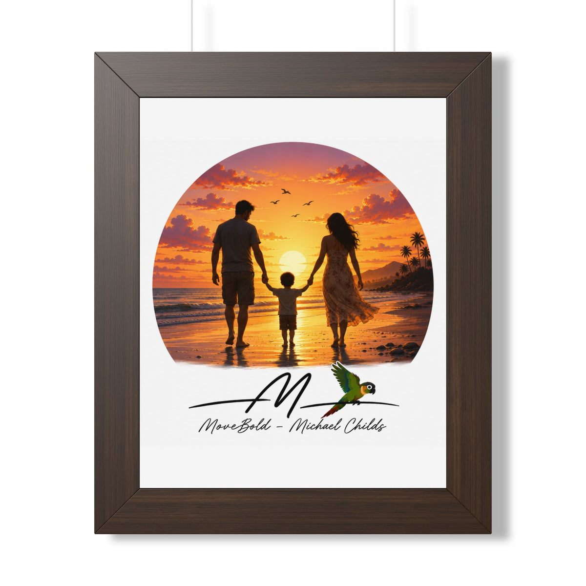 Family Framed Vertical Poster