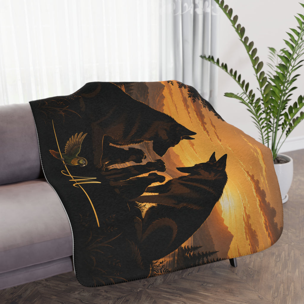 Tan Sherpa Blanket