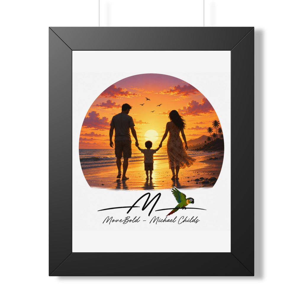 Family Framed Vertical Poster