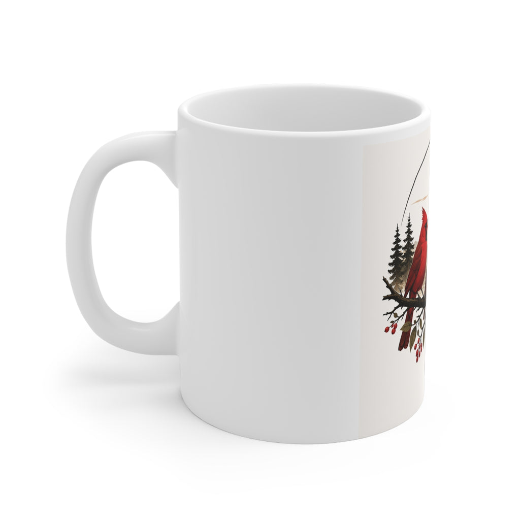White Ceramic Mug, 11oz