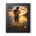 Father and son Framed Vertical Poster