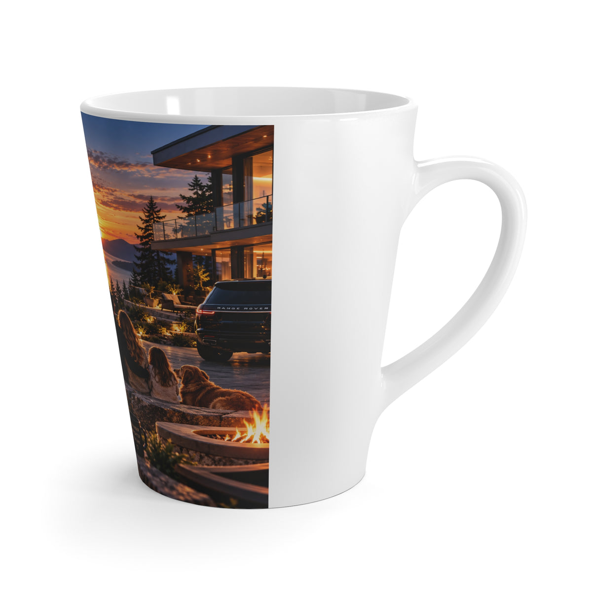 Build wealh, Build freedom, Build A Legacy. Latte Mug