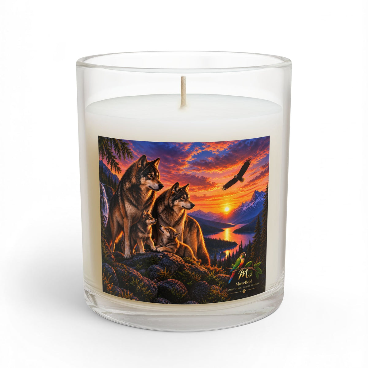 Glass Candle, 11oz