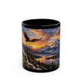 Strength of the eagle 
Black Mug (11oz, 15oz)