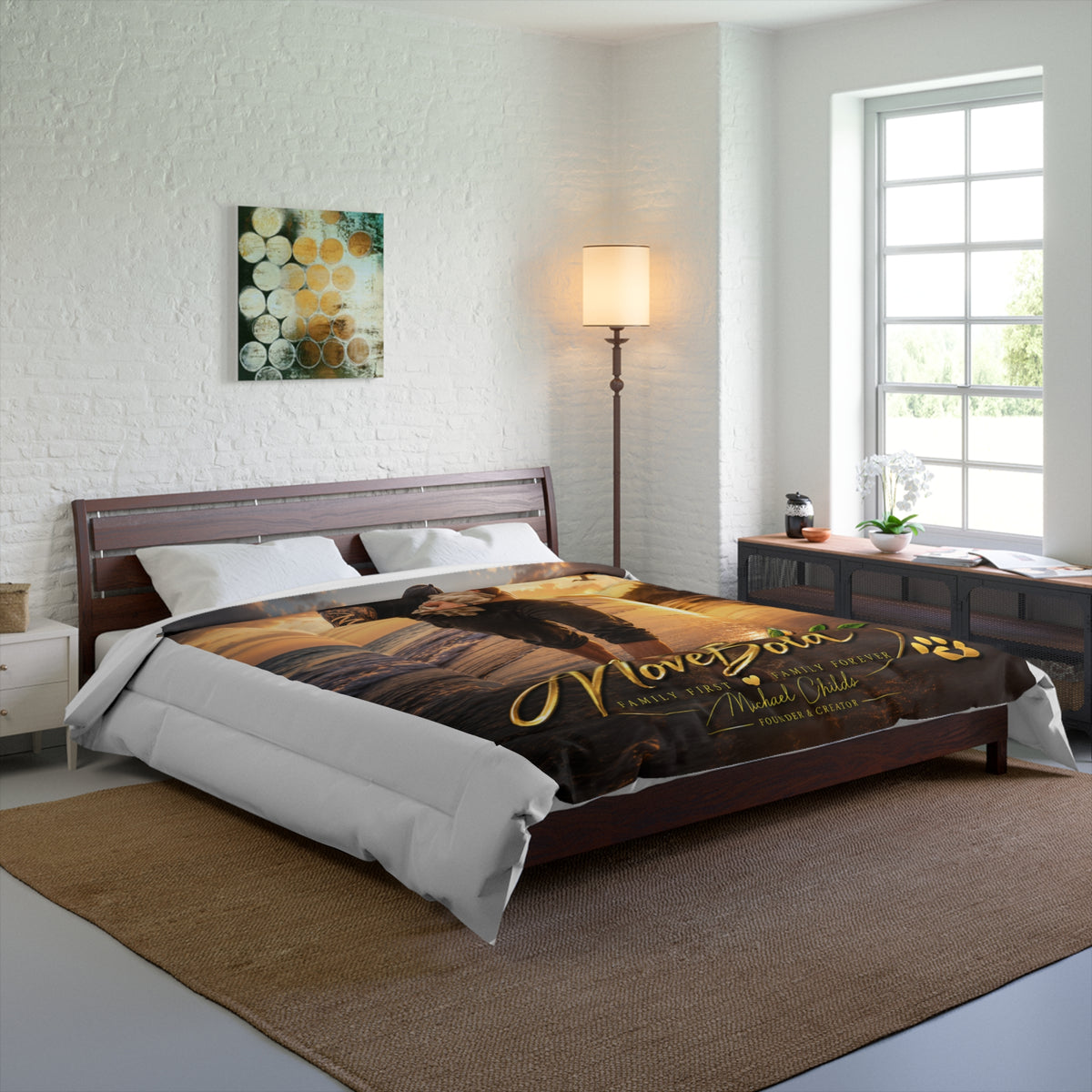 Father and son Comforter
