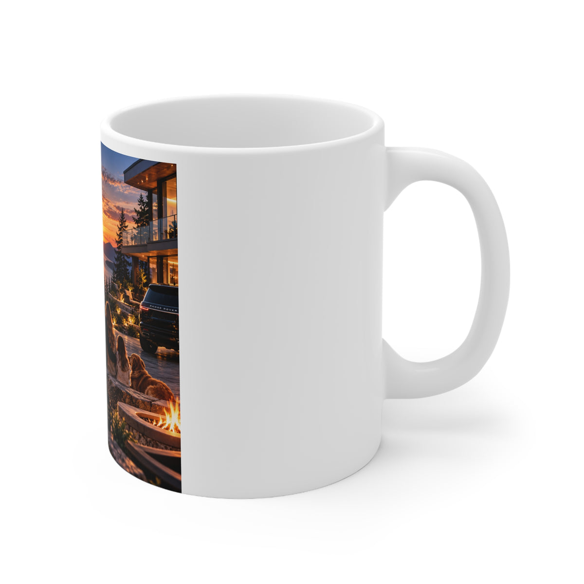 Build wealh, Build freedom, Build A Legacy White Ceramic Mug, 11oz