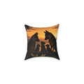 Square Poly Canvas Pillow