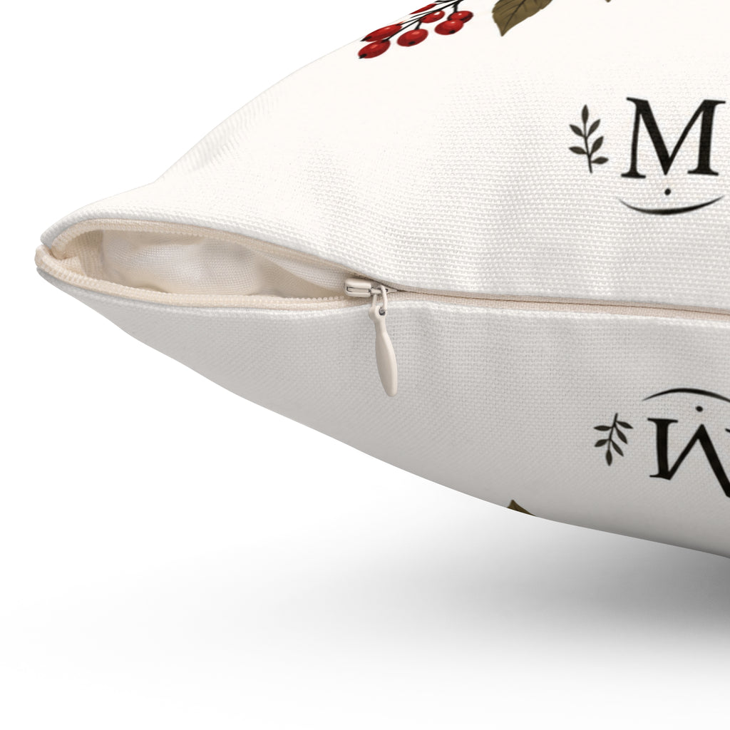 Spun Polyester Square Pillow