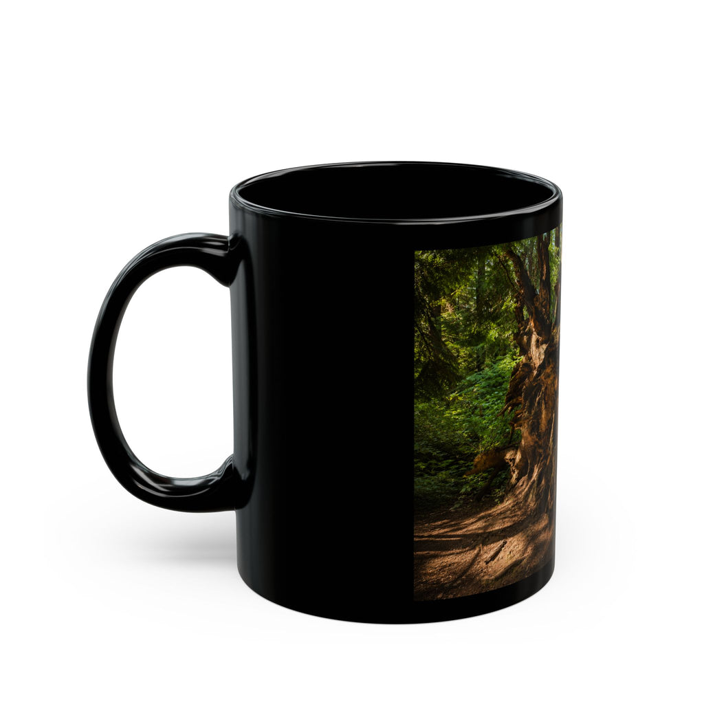 Mysterious tree Black Mug (11oz, 15oz)