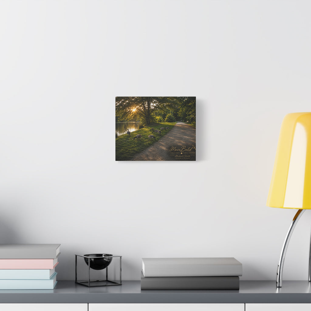 Walk in the park Matte Canvas, Stretched, 1.25"