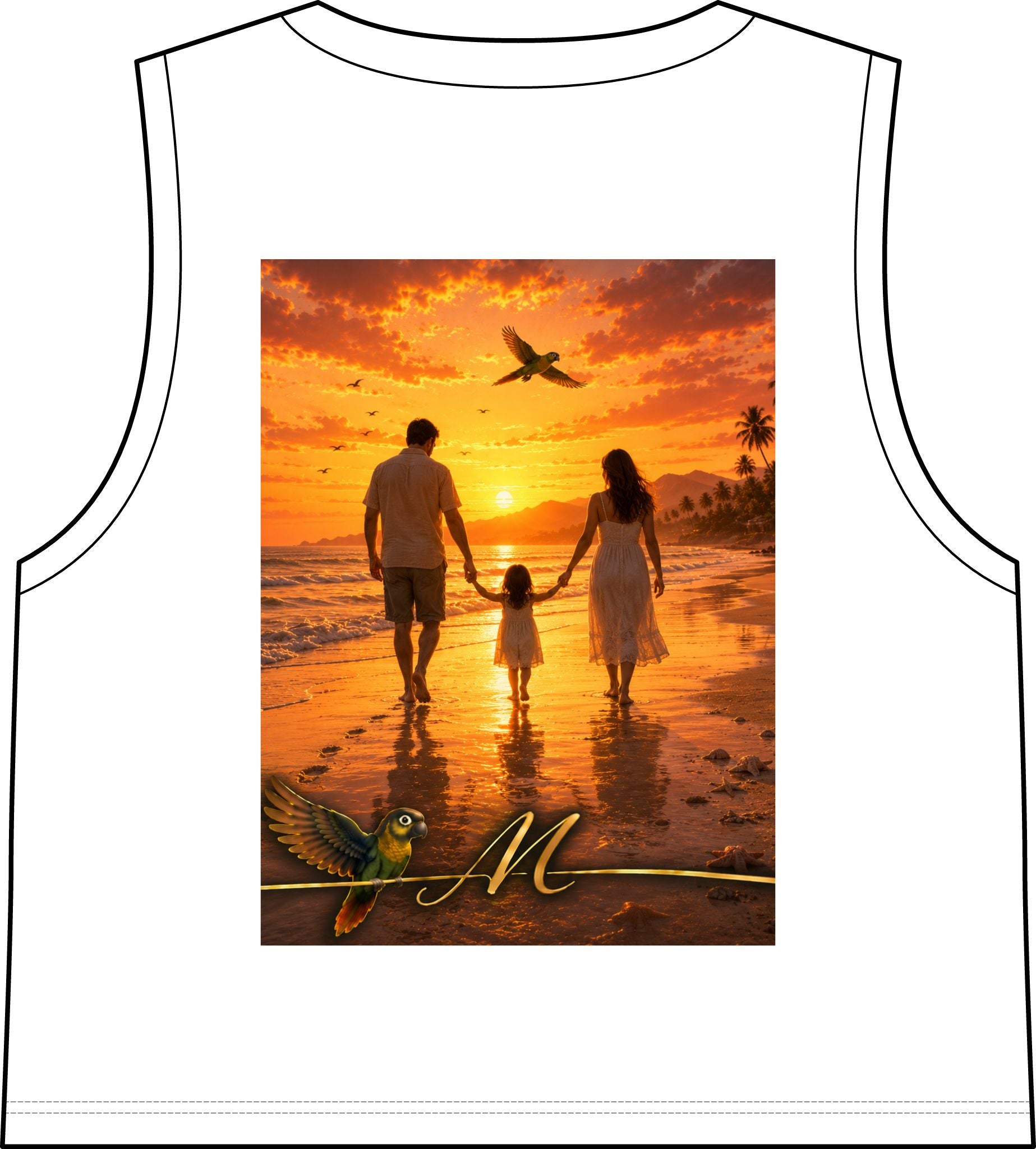 Women's Festival Crop Tank