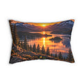 Spun Polyester Lumbar Pillow
