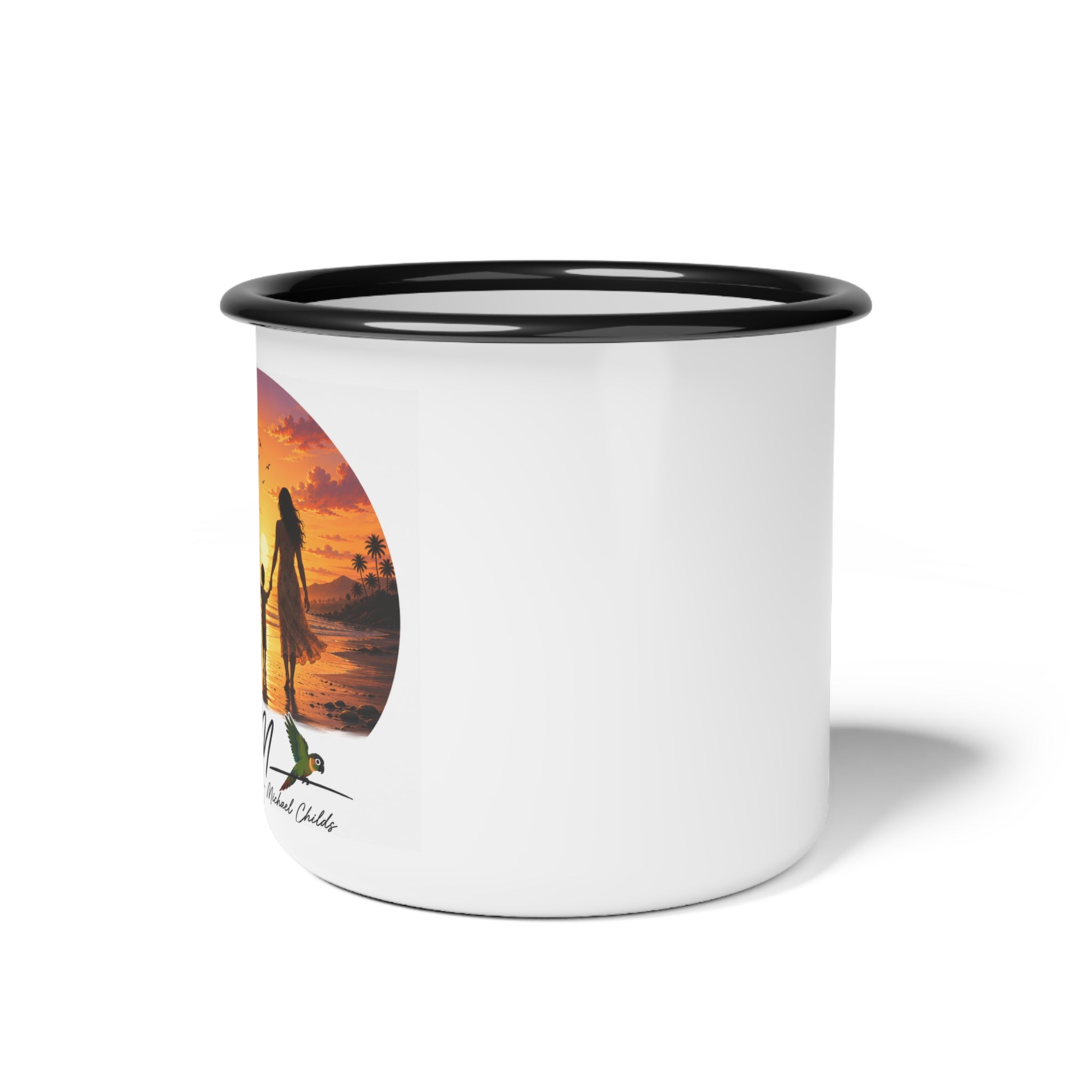 Family Enamel Camp Cup