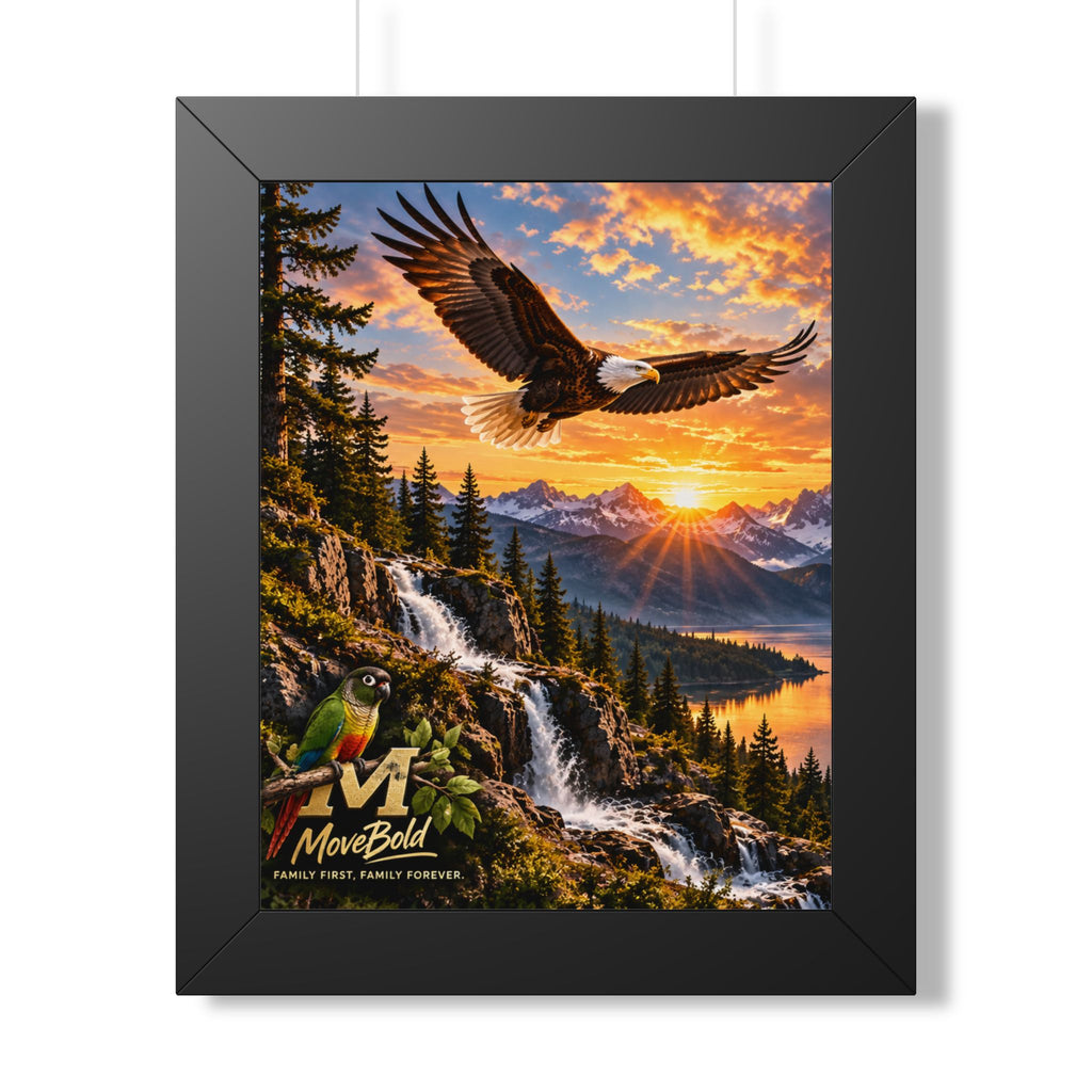Framed Vertical Poster