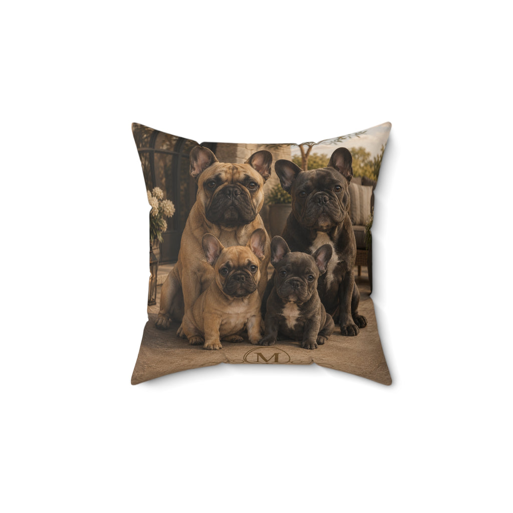 Spun Polyester Square Pillow