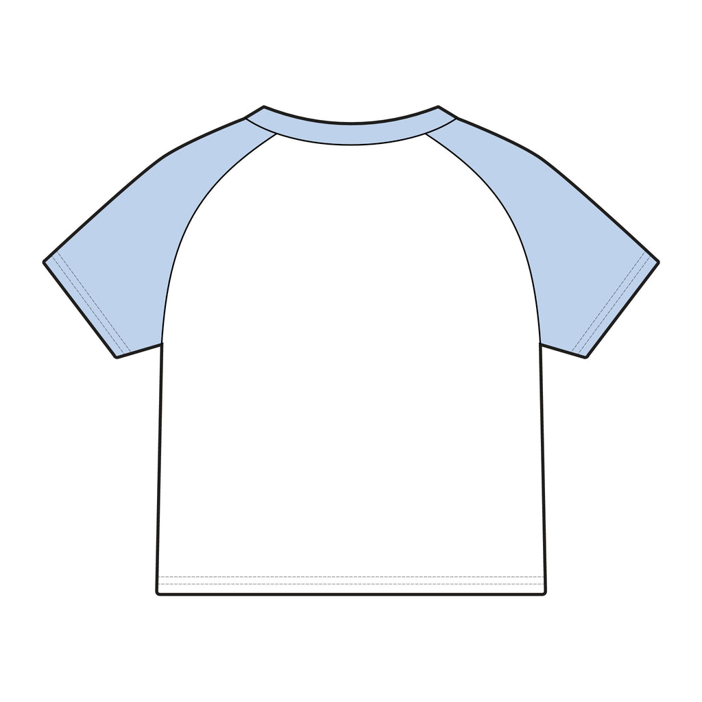 Women's Micro Rib Raglan Baby Tee