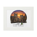 Our family Fine Art Prints (Passepartout Paper Frame)