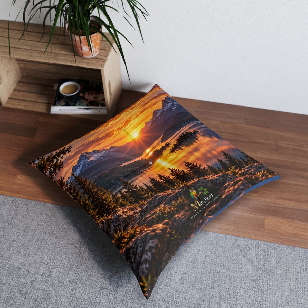 Tufted Floor Pillow, Square
