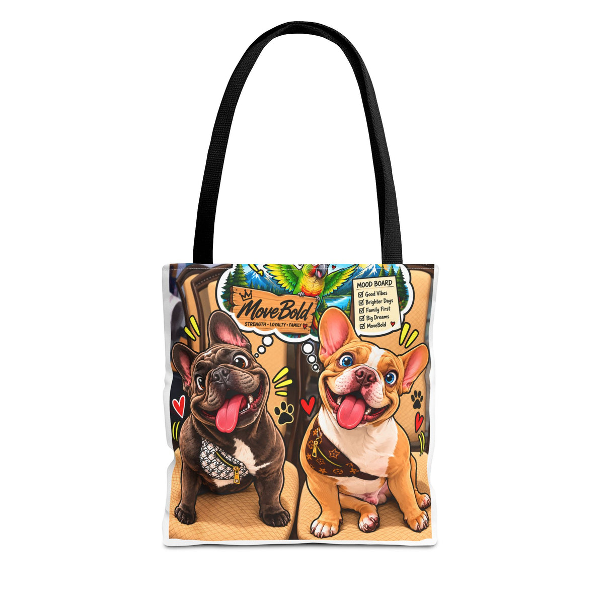 Movebold pups Tote Bag (AOP)