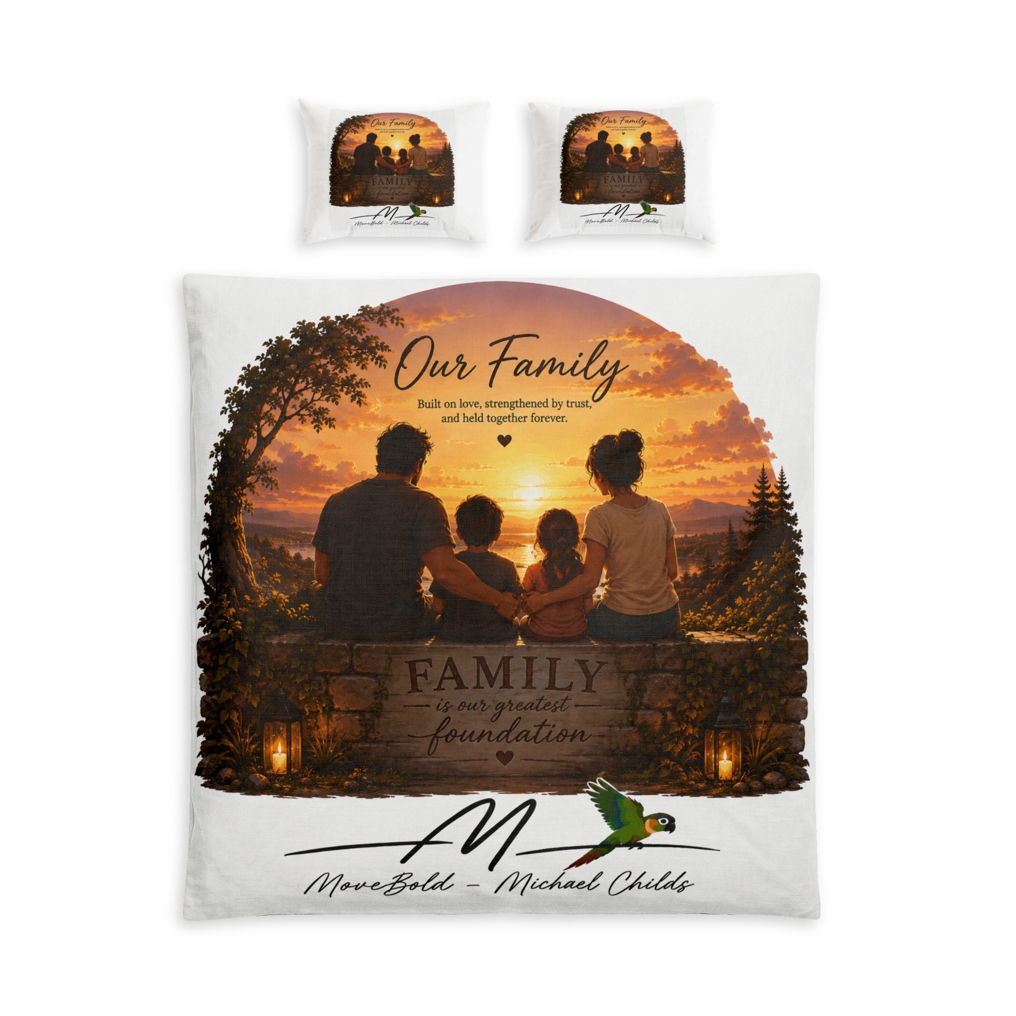 Family Cotton Bed Set