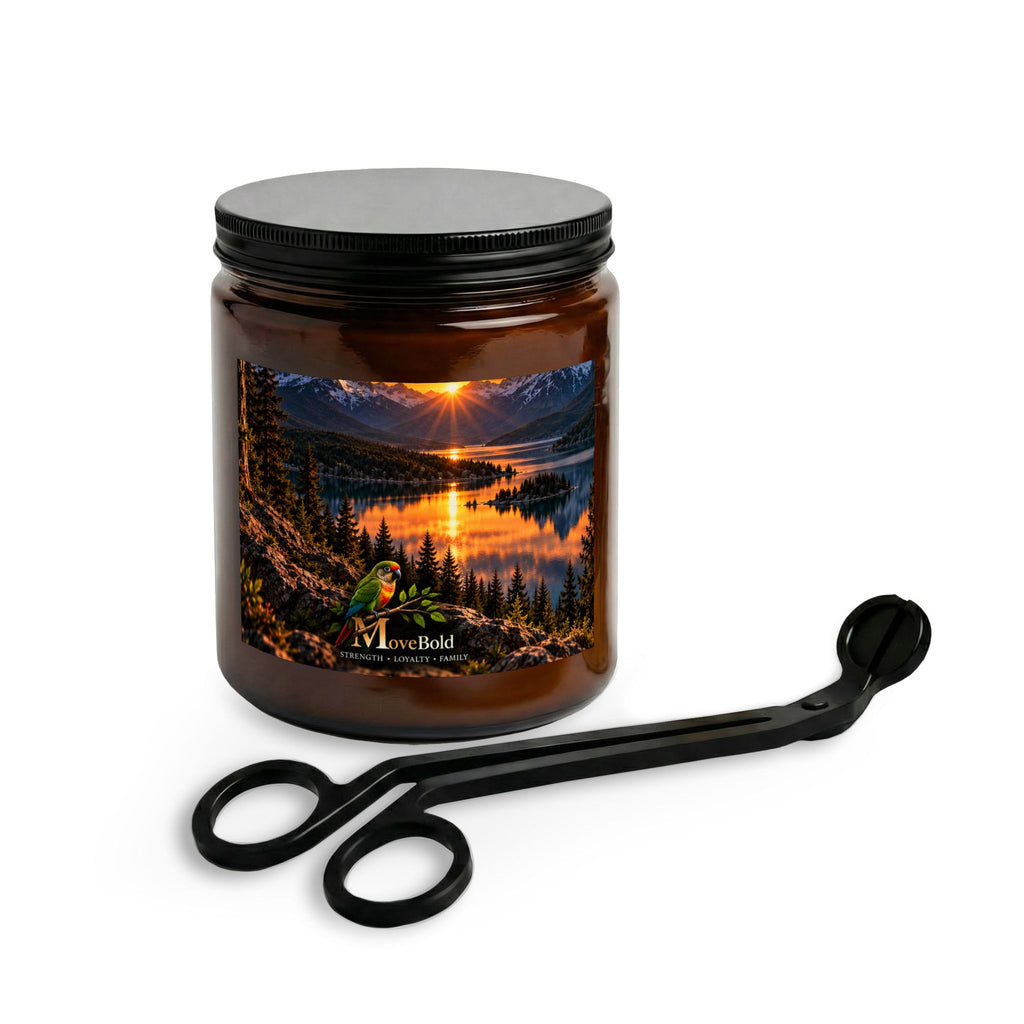 Mountain View Candle Set with Wick Trimmer