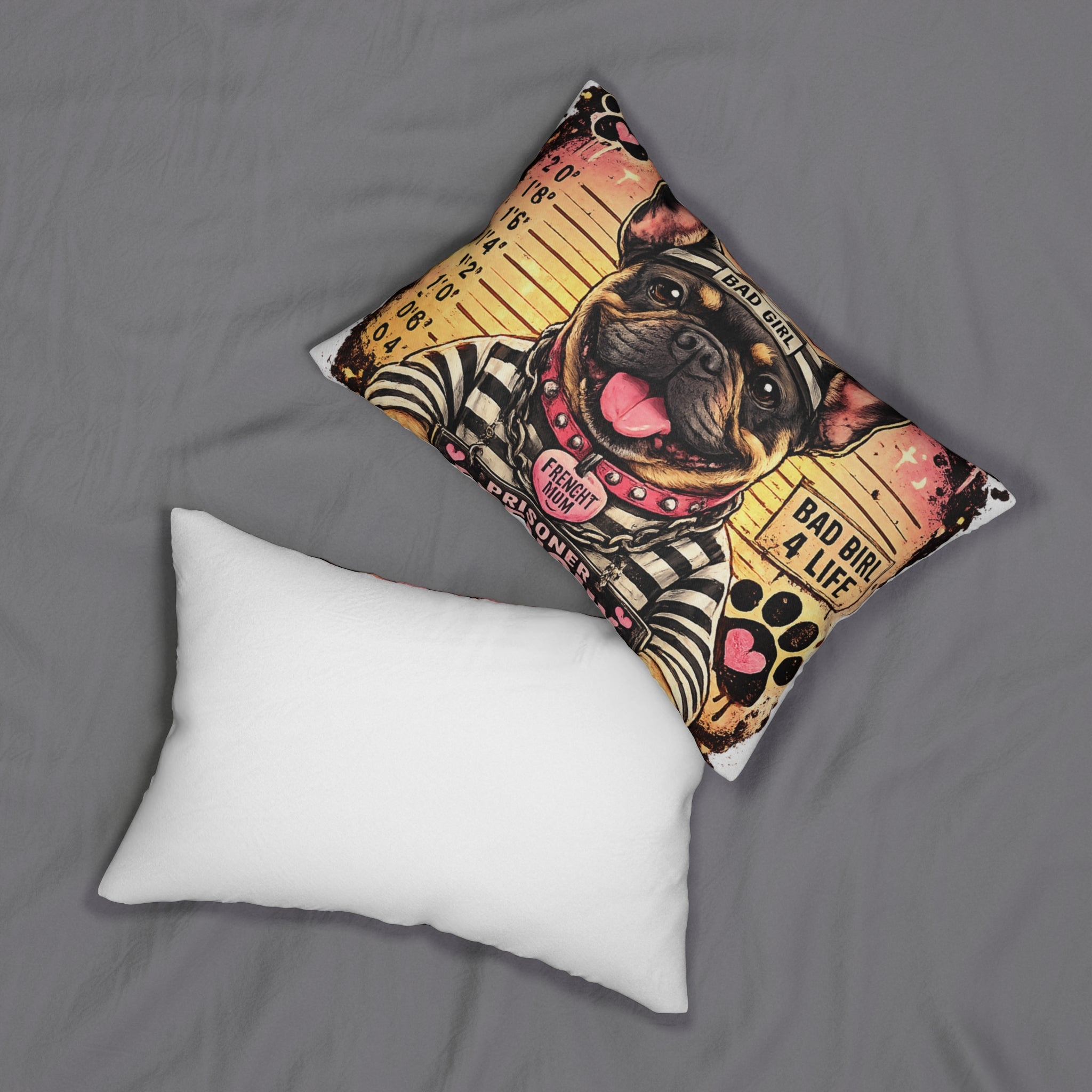Spun Polyester Lumbar Pillow