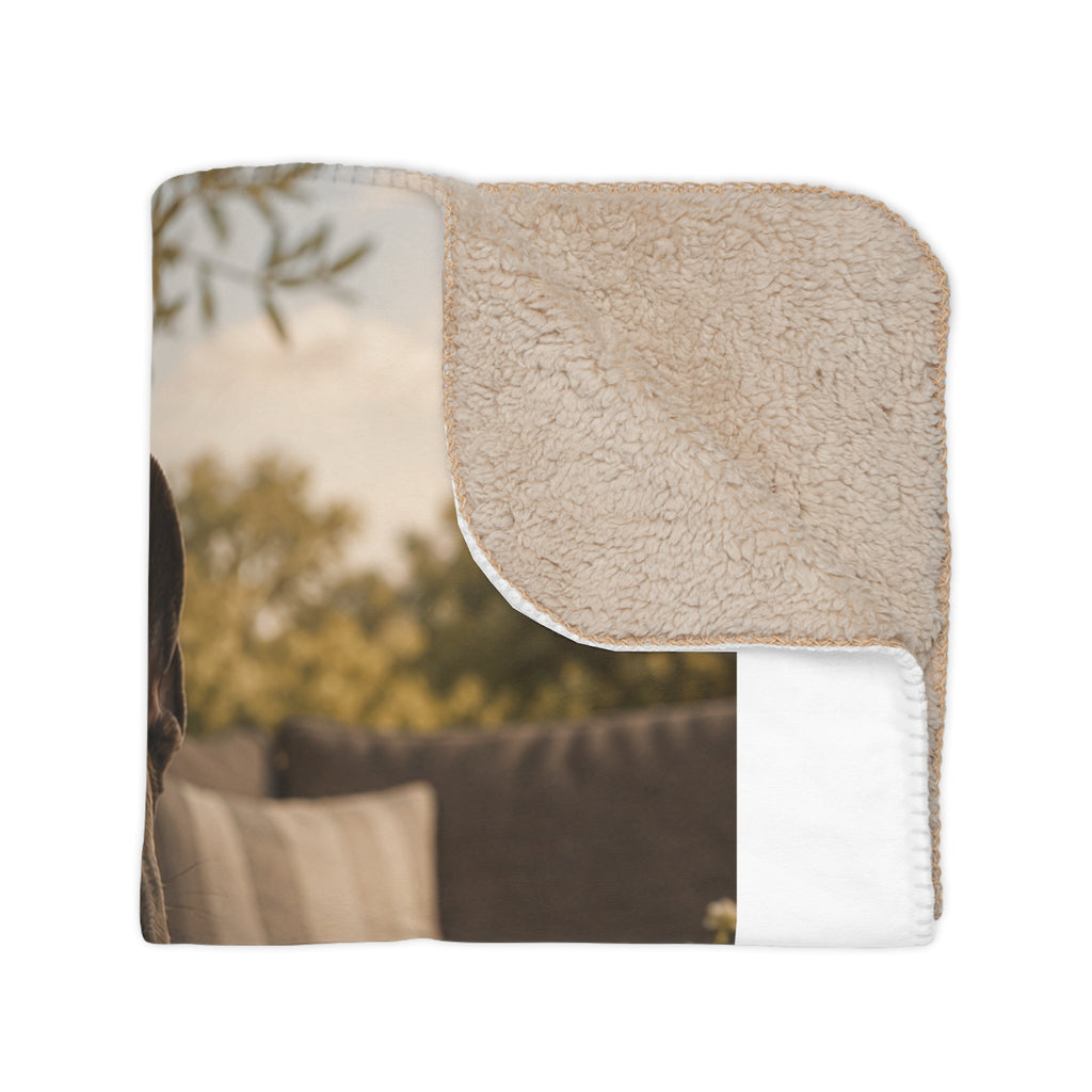 Tan Sherpa Blanket