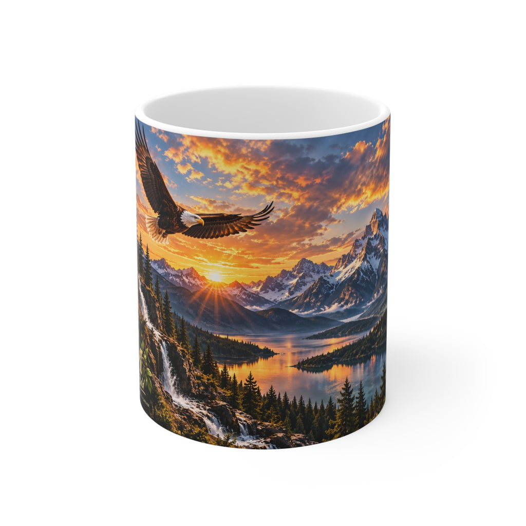 Strength of the eagle 
Mug 11oz
