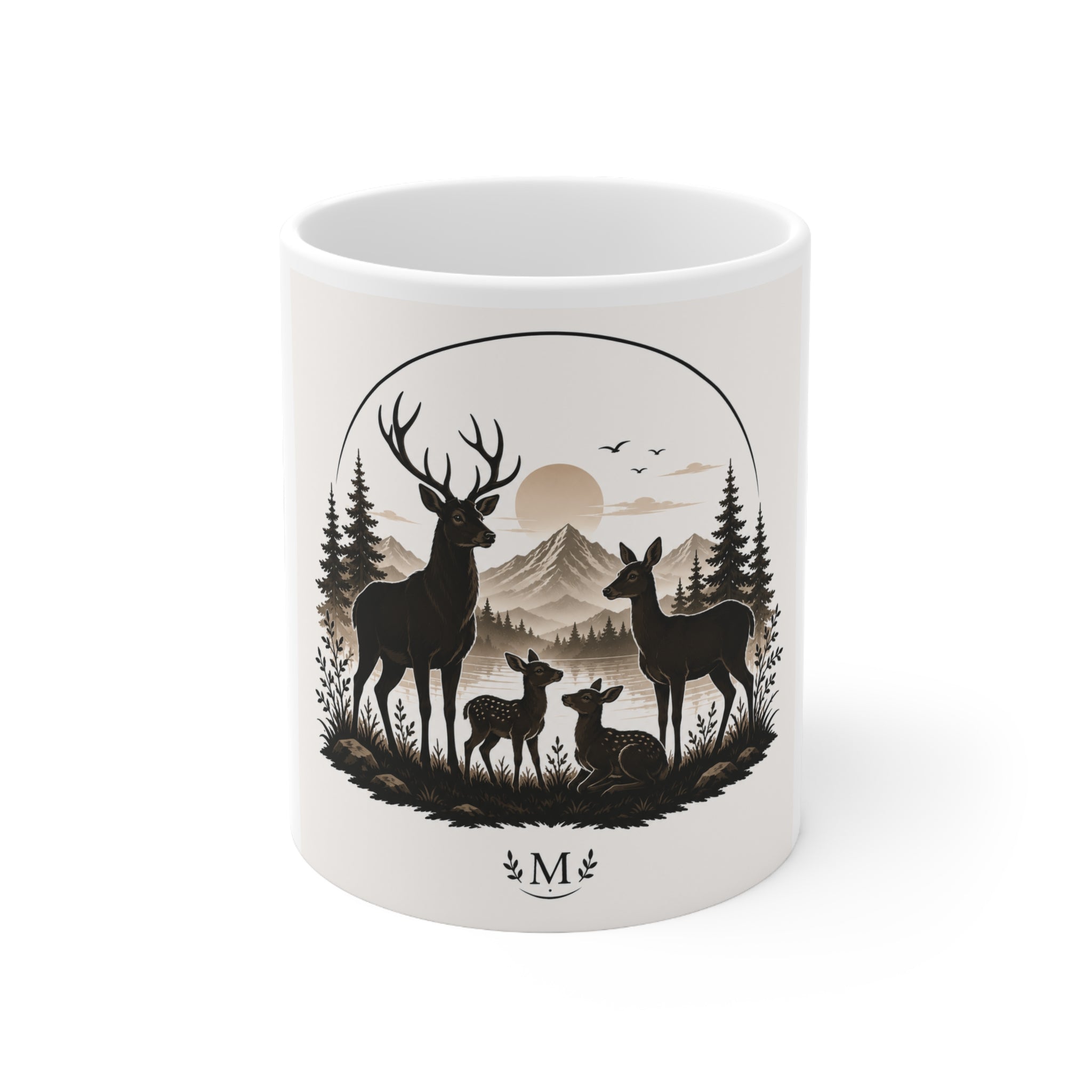 White Ceramic Mug, 11oz