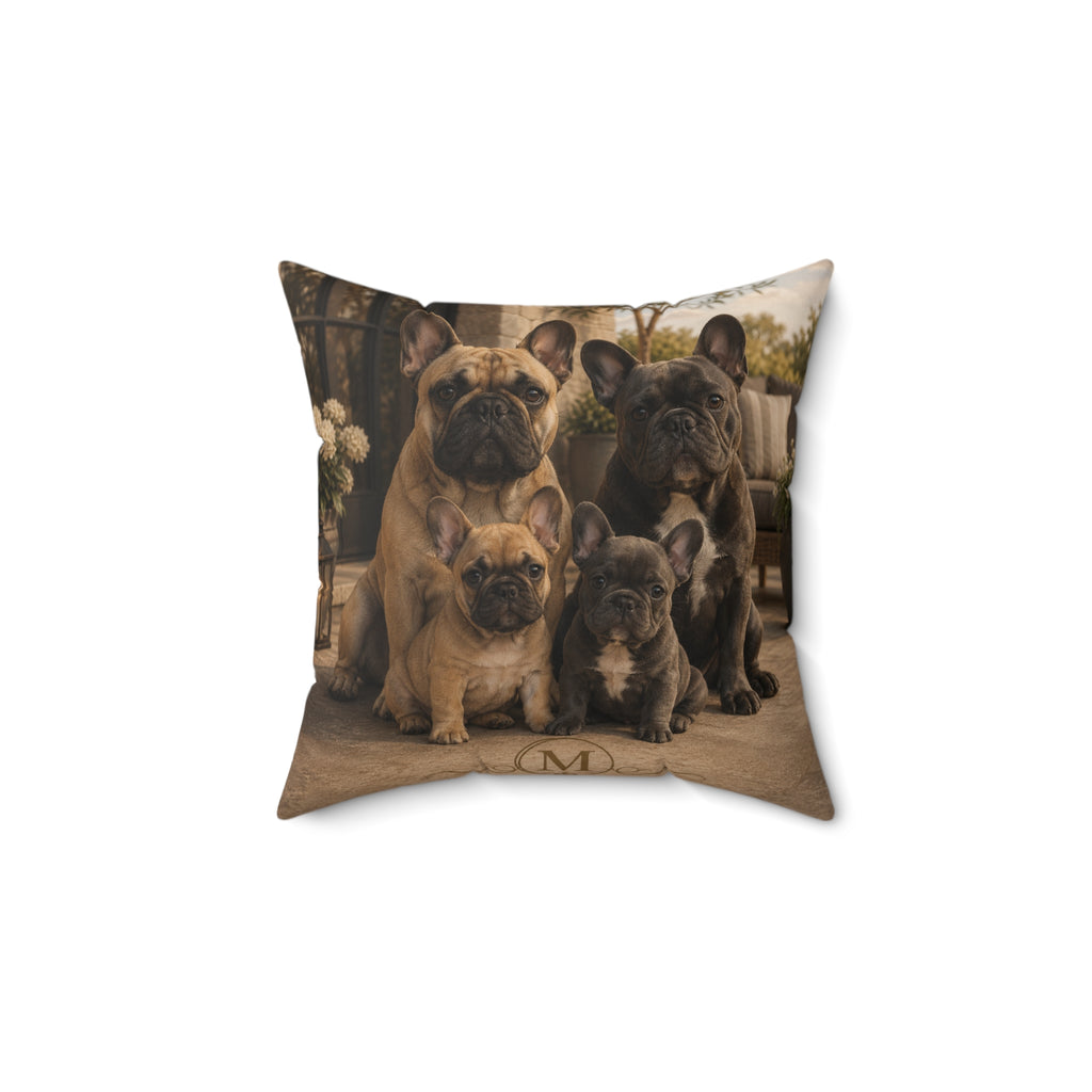 Spun Polyester Square Pillow