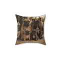Spun Polyester Square Pillow