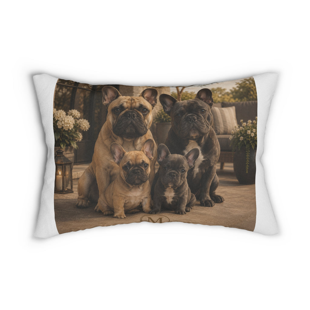 Spun Polyester Lumbar Pillow