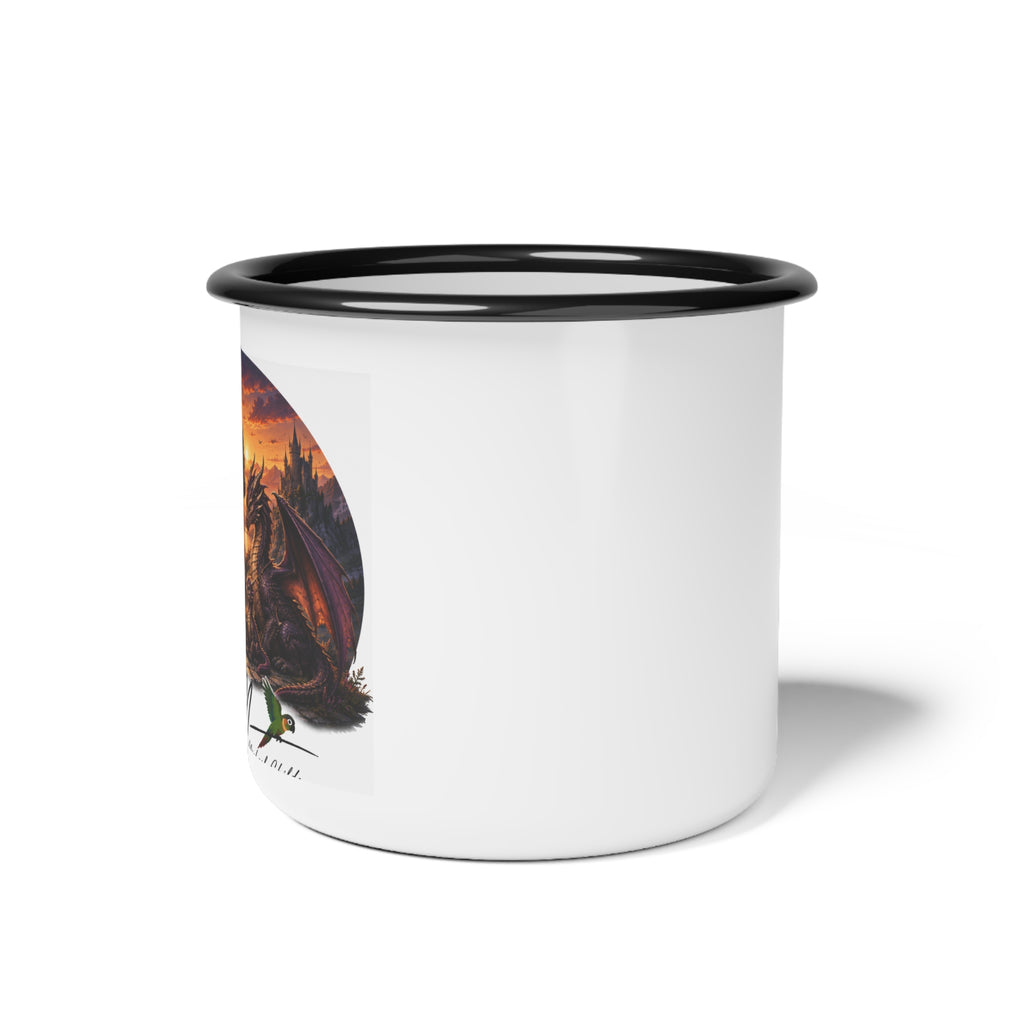 Dragon family Enamel Camp Cup