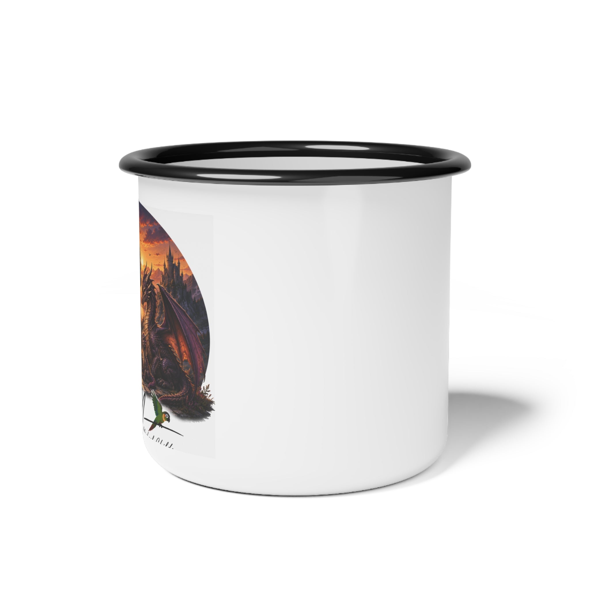 Dragon family Enamel Camp Cup