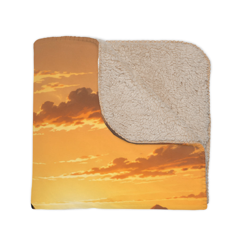 Tan Sherpa Blanket