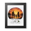 Family Framed Vertical Poster