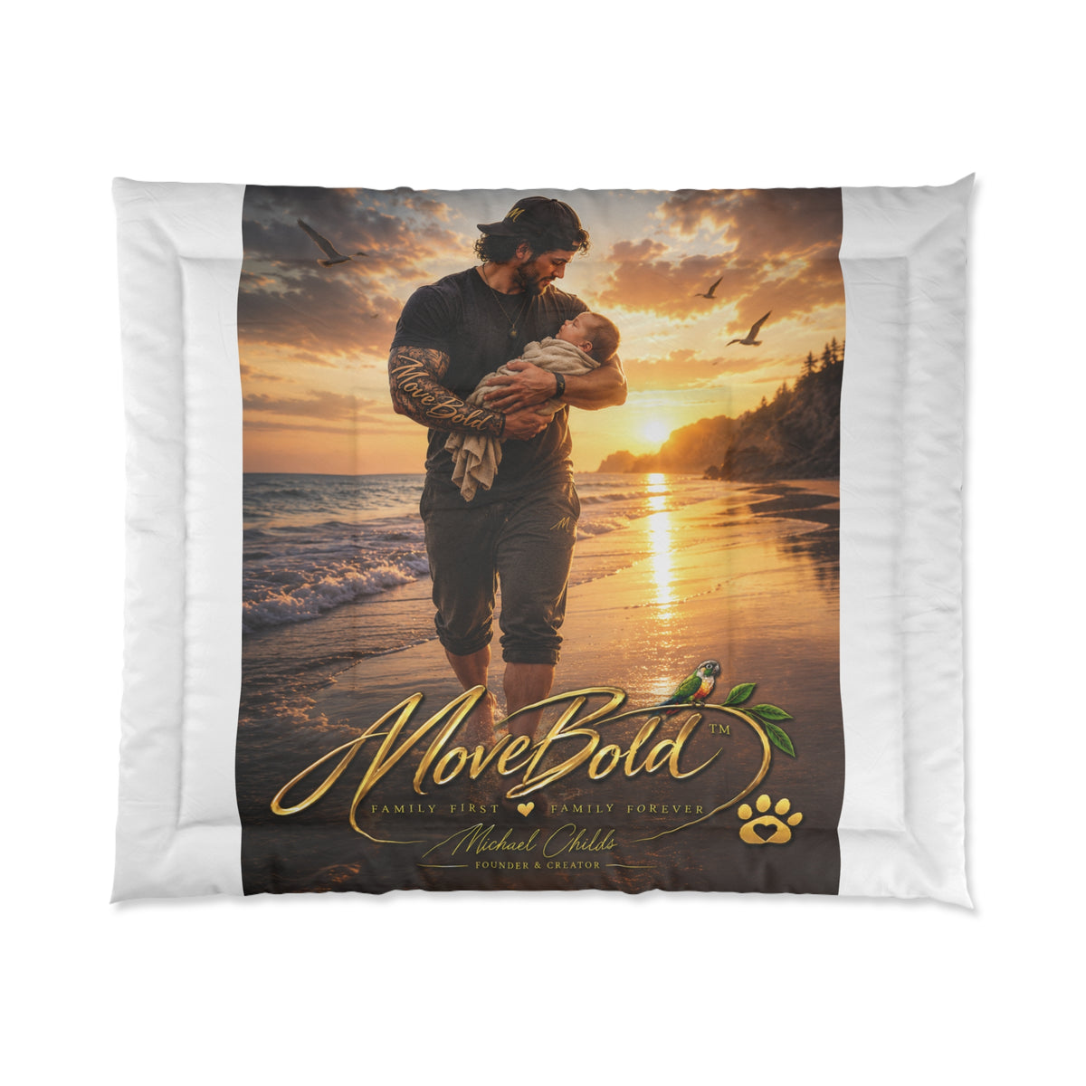 Father and son Comforter