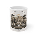 White Ceramic Mug, 11oz