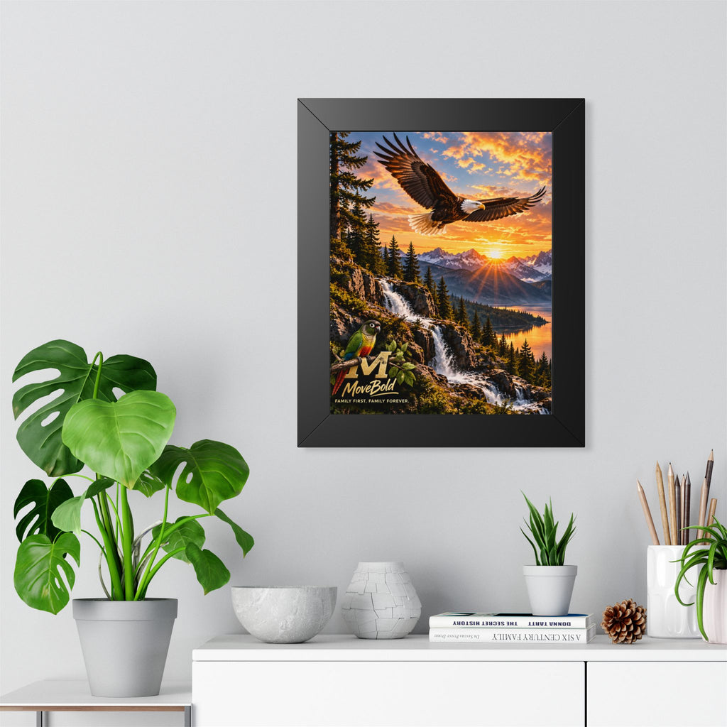 Framed Vertical Poster
