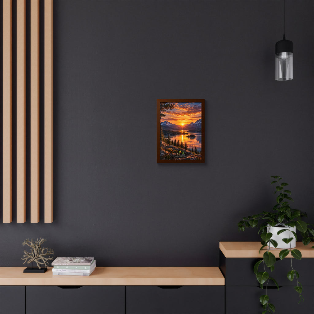 Framed Poster, Multi-Color