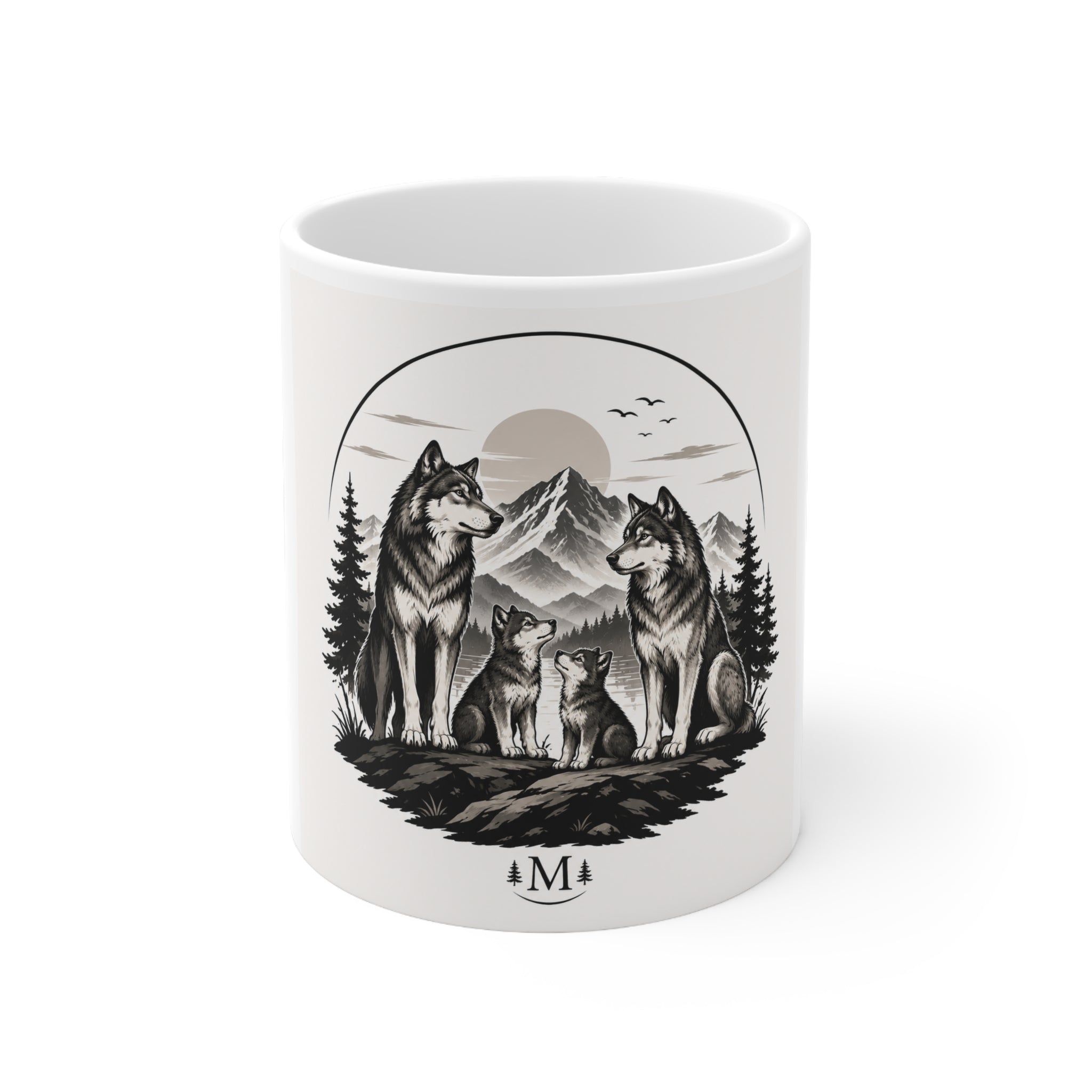 White Ceramic Mug, 11oz