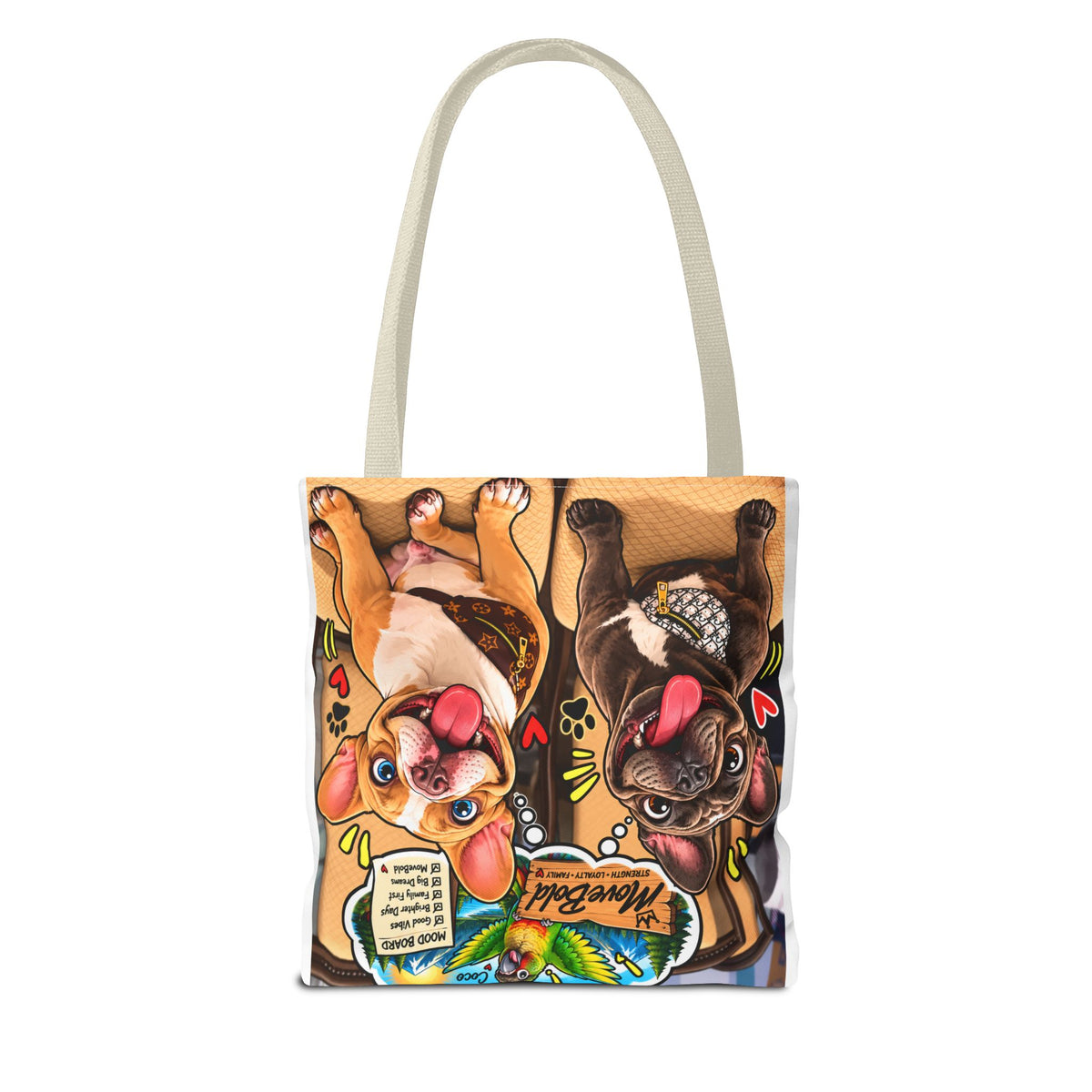 Movebold pups Tote Bag (AOP)