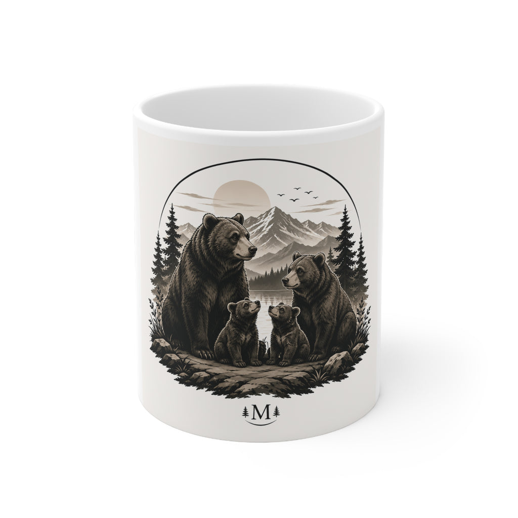 White Ceramic Mug, 11oz