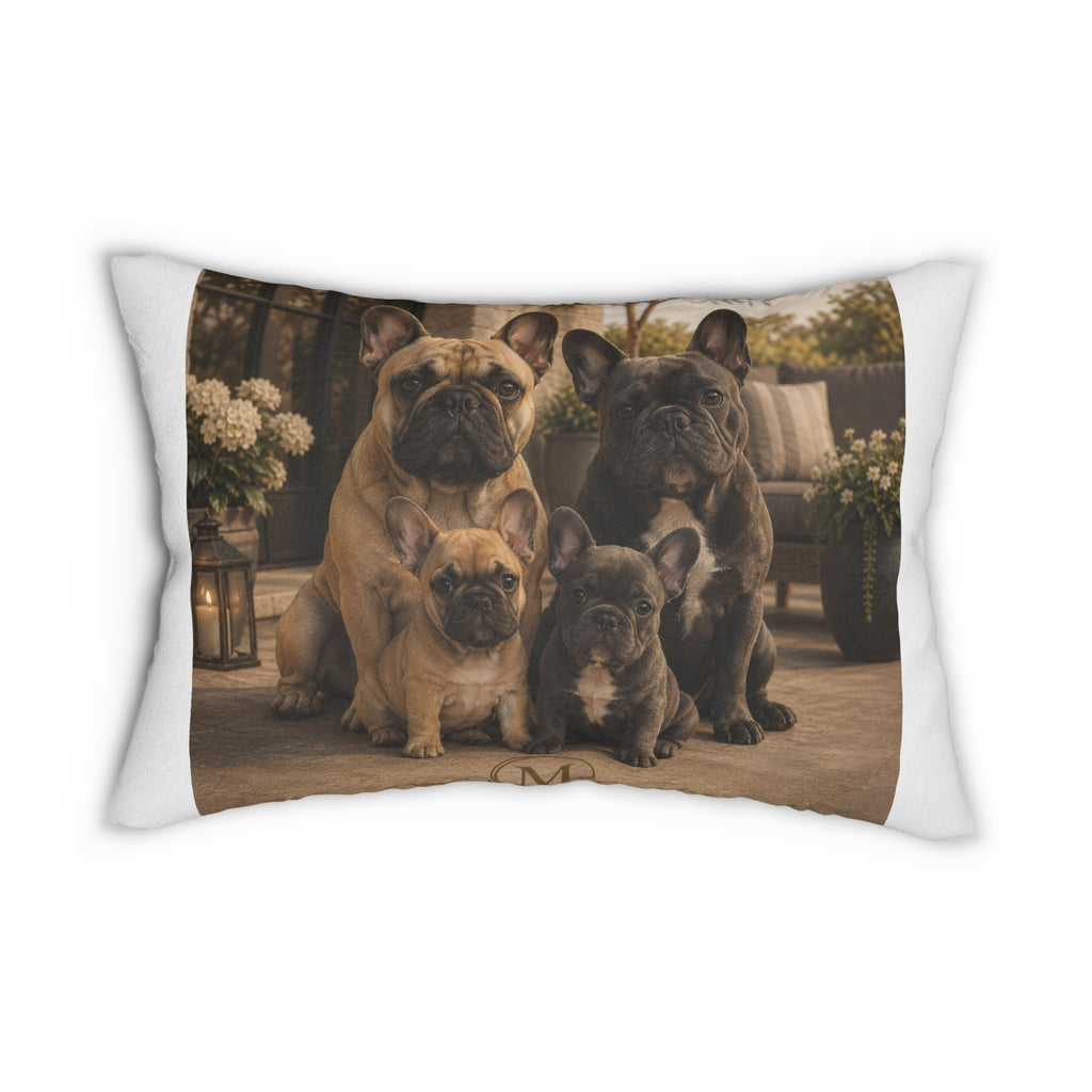 Spun Polyester Lumbar Pillow