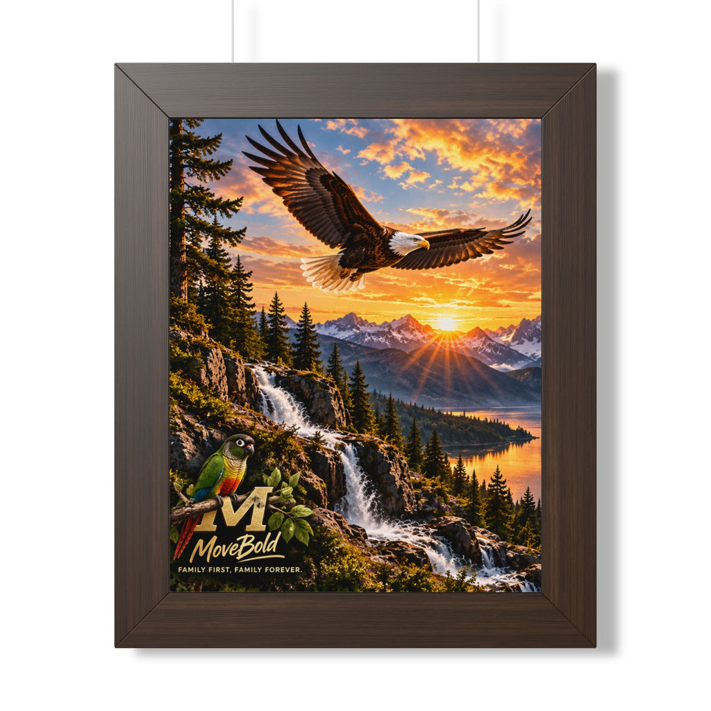 Framed Vertical Poster
