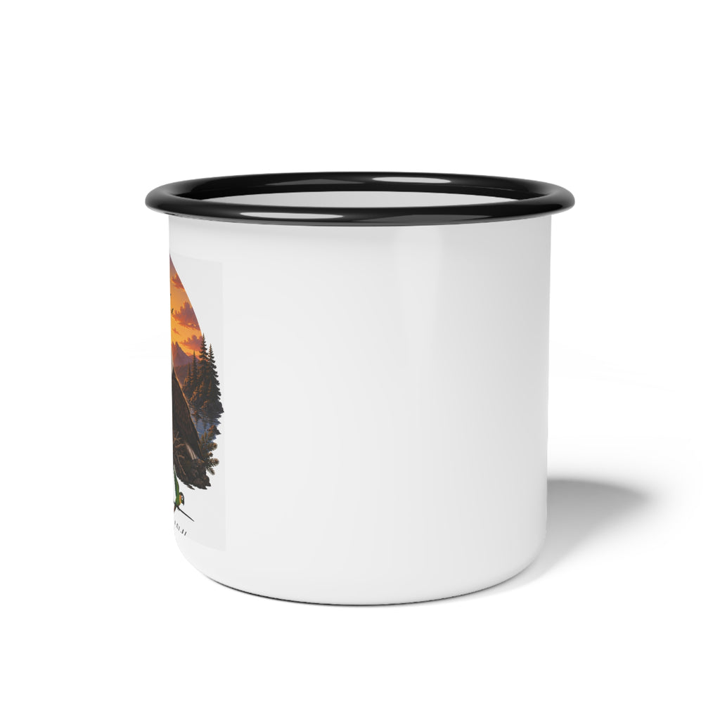 Eagle family. Enamel Camp Cup