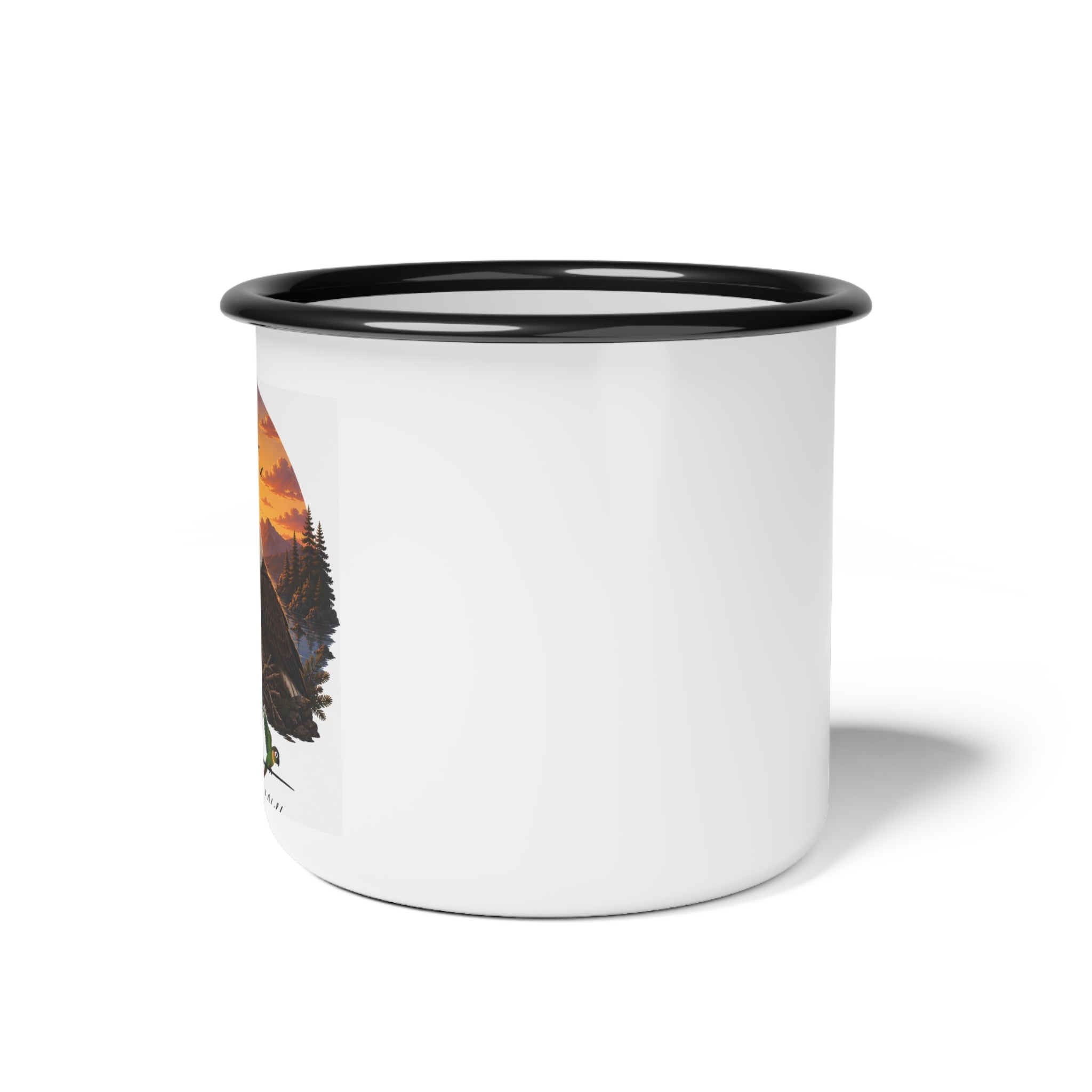 Eagle family. Enamel Camp Cup