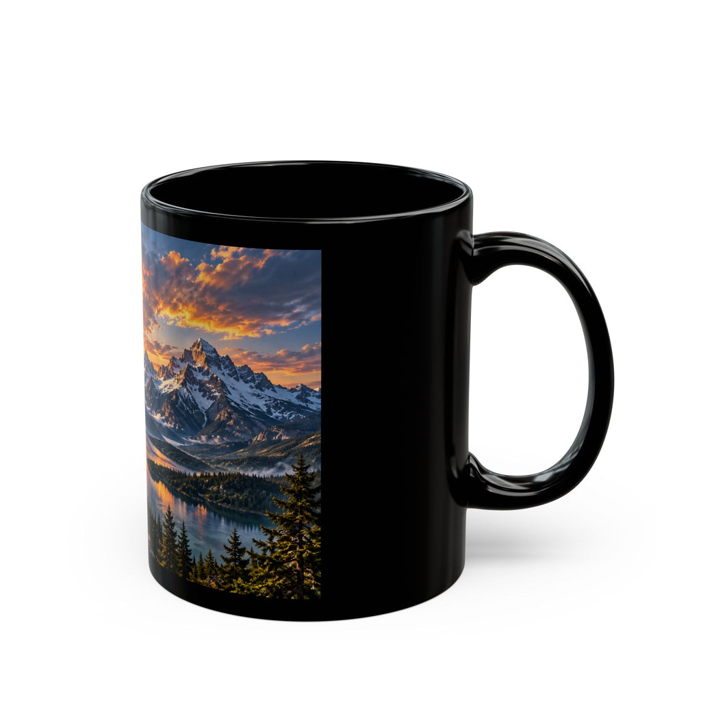 Strength of the eagle 
Black Mug (11oz, 15oz)